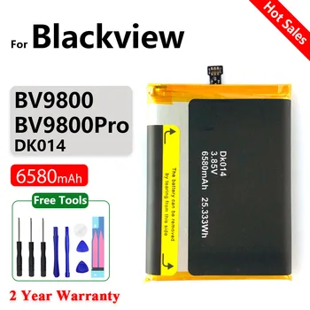 100% Oriģināls DK014 Akumulatoru Blackview BV9800 / BV9800 Pro Augstas Kvalitātes Rezerves Batteria+Izsekošanas numuru ar Instrumentiem