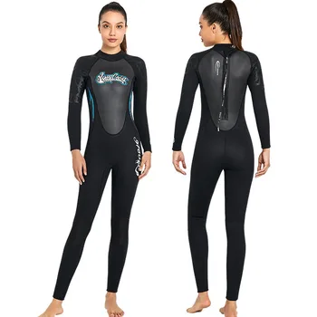 2024 Wetsuit Vīriešu Neoprēna Zemūdens Niršanas Tērps Sieviešu Peldkostīms 3mm Vienā Gabalā Sieviešu Peldēšanu, Sērfošanu, Snorkeling Peldkostīmi Jumpsuit