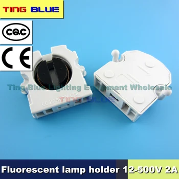 (50gab)T8-G13 lampas turētāju, LED turētājs, moskītu killer lampas, reste, lampas kāju, griestu gaismas, gaismas kastes, gaismas caurules turētāju