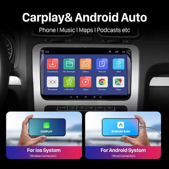 Android 13 2Din Auto Multimedia player VW/Volkswagen/Golf/Polo/Tiguan/Passat/b7/b6/SEAT/leon/Skoda/Octavia Radio GPS