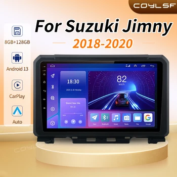 Android 13 Automašīnas Radio Multimediju Video Atskaņotājs Suzuki Jimny JB64 2018 - 2020 Carplay GPS Navigācija, Stereo IPS skārienjutīgais Ekrāns, 4G