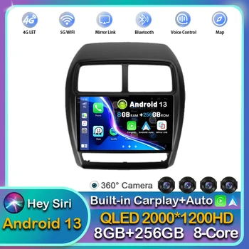 Android 13 Carplay Auto Par Mitsubishi ASX 1 2016 2017 2018 2019 2020 2020. gadam 1 2022 Auto Radio Multimediju Atskaņotājs, Stereo WIFI+4G DSP