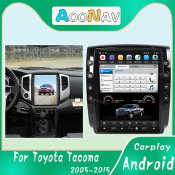 Android Radio Ar Touch Screen Toyota Tacoma 2005-2015 centrālā Multimediju GPS Navigācija, Stereo uztvērējs Auto video atskaņotāji