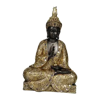 Antīko Budas Statuetes Statuja Rotājumu Amatniecības Skulptūru Galda Office Home Decoration
