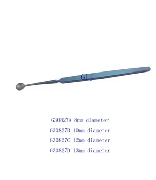 Bunge Tīrīšanas Karoti Curette & Dilator & Probe & Karoti Titāna Sakausējuma Oftalmoloģiskās Ķirurģijas Instrumenti