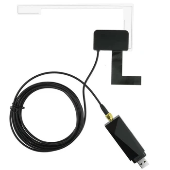 DAB + Antena Ar USB Adapteri Android Automašīnas Radio, GPS, Stereo Uztvērēju Spēlētājs, Universāls