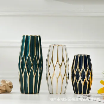 Electroplated keramikas vāze Hidroponiskas Ziedu un Ziedu Kopu Ziedu kompozīcijas, ierīces mājas dekoru Keramikas rokdarbu rotas