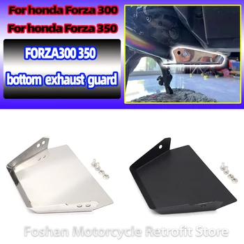 Honda Forza 350 Nss300 350 Motociklu Montāžas Piederumi 2018 2019 2020 2021 2022 2023 FORZA300 apakšā izplūdes aizsargs