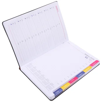 Ikdienas Grafiku Notepad Office Programmu Notepad Delikāts Journaling Plānotājs, Piezīmju Grāmatiņa
