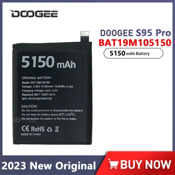 Jaunas Oriģinālas 5150mAh BAT19M105150 Akumulatoru DOOGEE S95 S95 Pro Augstas Kvalitātes Tālruņu Baterijas Ar Izsekošanas Skaits