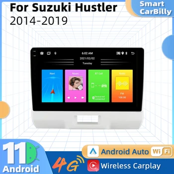 Jaunākais 2 Din Android Multimediju par Suzuki Hustler 2014. - 2020. Gada Auto Radio Navigācija, Stereo GPS Carplay Autoradio Galvu Vienība Automātiski