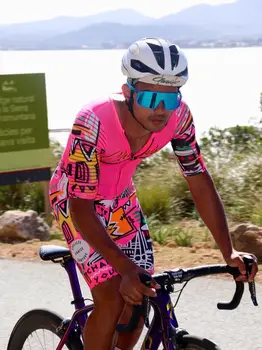 Kariete Cycliste Couture VĪRIEŠIEM skinsuit apģērbu Triatlona tērpi Cikla Drēbes ceļu, velosipēdu jumpsuit ropa de ciclismo mtb komandas komplektu