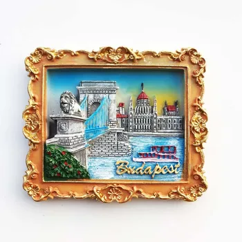 Ledusskapja magnēts čehijas Prāgas Street View Humānisma, Ainavu Glezniecība Ziņu Uzlīmes Tūrisma Suvenīri Sveķu Dekoratīvie Amatniecība