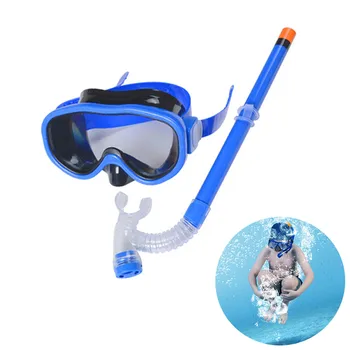 Modes Bērniem, Peldēšanas Brilles Ar Elpošanas Trubiņa Un Zemūdens Sporta Zēni Meitenes Bērniem Niršanas Stikla Elpošanas Caurule Komplekts