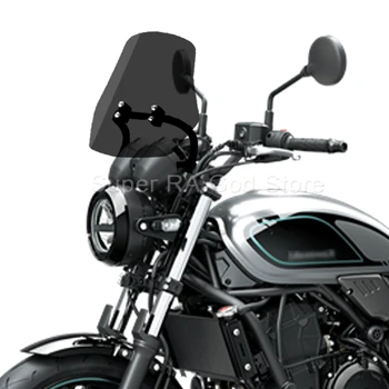 Par 2023 Z650RS Motociklu Piedzīvojumu priekšējā Vējstikla portatīvo navigācijas stāvēt