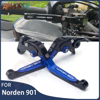 Par HQV Norden 901 Norden901 2022 2023 Motociklu CNC Alumīnija Regulējams Locīšanas Pagarināt Bremžu Sajūga Sviru, Piederumi