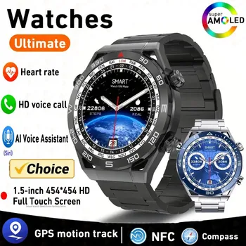 Par Huawei SKATĪTIES Ultimate Smartwatch Bluetooth Zvanu, Sirdsdarbības, Miega Uzraudzības Smart Sporta Skatīties IP68 Ūdensnecaurlaidīga Rokassprādze
