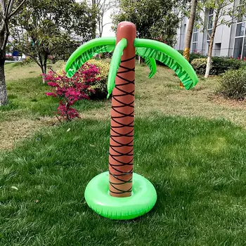 Piepūšamās Sprinkleru Simulācijas Kokosriekstu Koka PVC Gudrs Jauki Strūklaka Rotaļlietas Ūdens Strūklu, Palmu Koks, Ūdens Aerosols Bērniem Bērniem