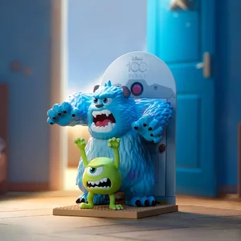 POP MART 100Anniversary Pixar Sērijas Blind Box Rotaļlietas Kawaii Lelle Rīcības Attēls Rotaļlietu Kolekcionējamus Statuetes Pārsteigums Modelis Mystery Box