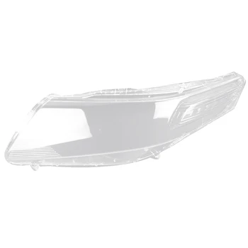 priekš Honda City 200-2014 pa Kreisi, Auto Lukturu Vāks galvas gaismas indikators Caurspīdīga Abažūrs Shell Objektīva Stikla