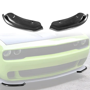 Priekšējā Bufera Lūpu Sadalītāja Aizsargs, Par Dodge Challenger SRT Hellcat 2015-2021 Bufera Spoileris Difuzoru Aizsargs