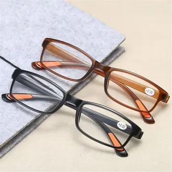 Unisex Sveķu Ultra-light Lasīšanas Brilles Vīriešu un Sieviešu Modes Anti-slīdēšanas, Brilles Redzes Aprūpes Aizsargbrilles Presbyopic +1.0~+4.0