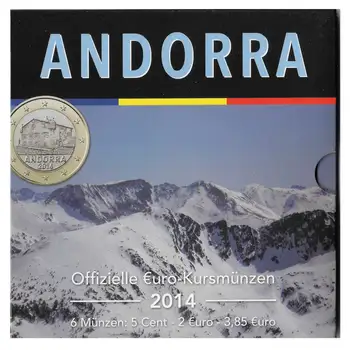 Uzstādīt Monētu Andora 3,85 Eiro 2014. Gadā