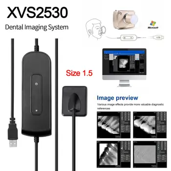 Zobu Digitālo RVG X-Ray Sensors X-Ray un Attēlveidošanas Sensora Izmērs 1.5 Sistēmas Bloka XVS2530 Fit Dzenis